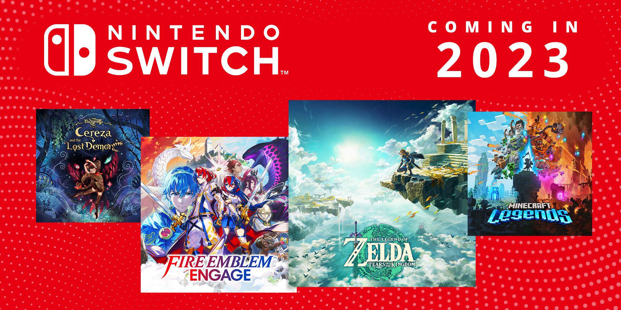 Nintendo destaca os jogos Big Switch que chegam em 2023