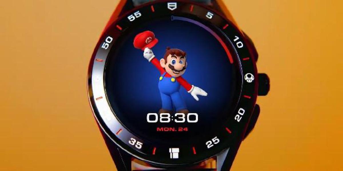 Nintendo está se unindo à TAG Heuer para lançar o caro Super Mario Smartwatch