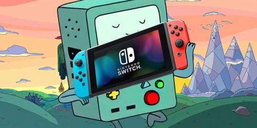 Nintendo Gamer mostra o incrível suporte BMO Adventure Time Switch que fala
