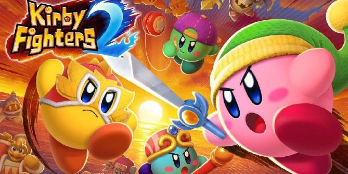 Nintendo lança arte comemorativa de Kirby Fighters 2
