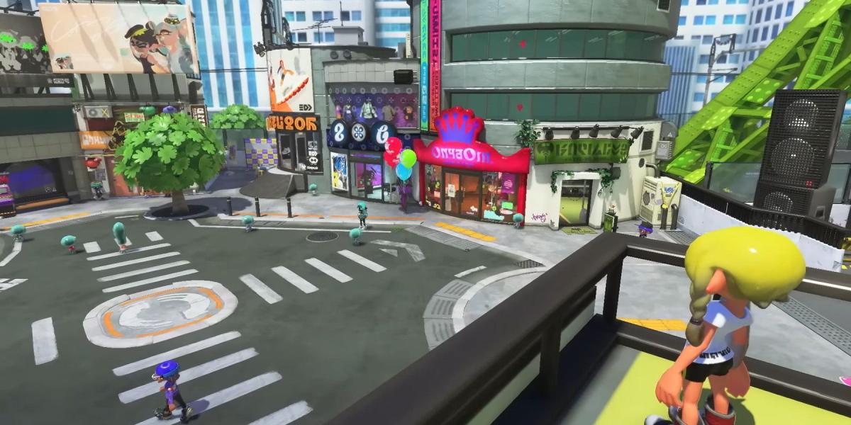 Nintendo mostra mais do que mudou nas lojas Inkopolis de Splatoon