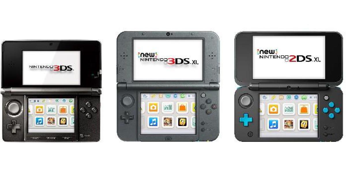 Nintendo parece estar reimprimindo jogos do 3DS, mesmo que o portátil esteja descontinuado