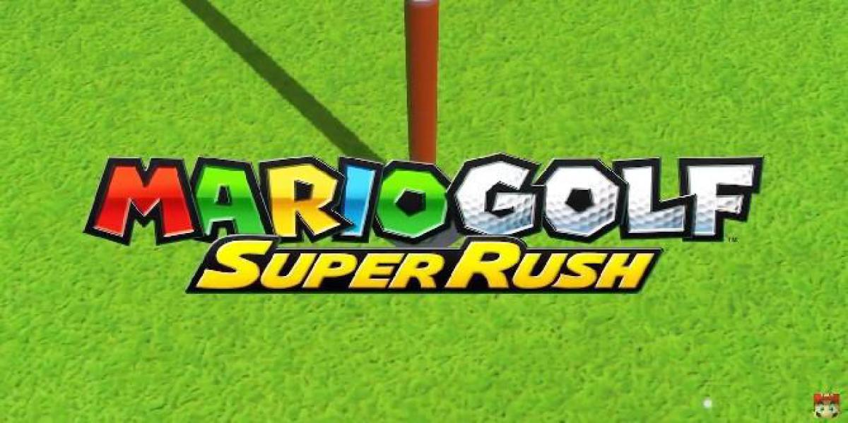 Nintendo revela Mario Golf: Super Rush Switch Box Art