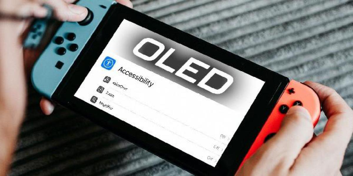 Nintendo Switch OLED é um grande passo em frente para acessibilidade