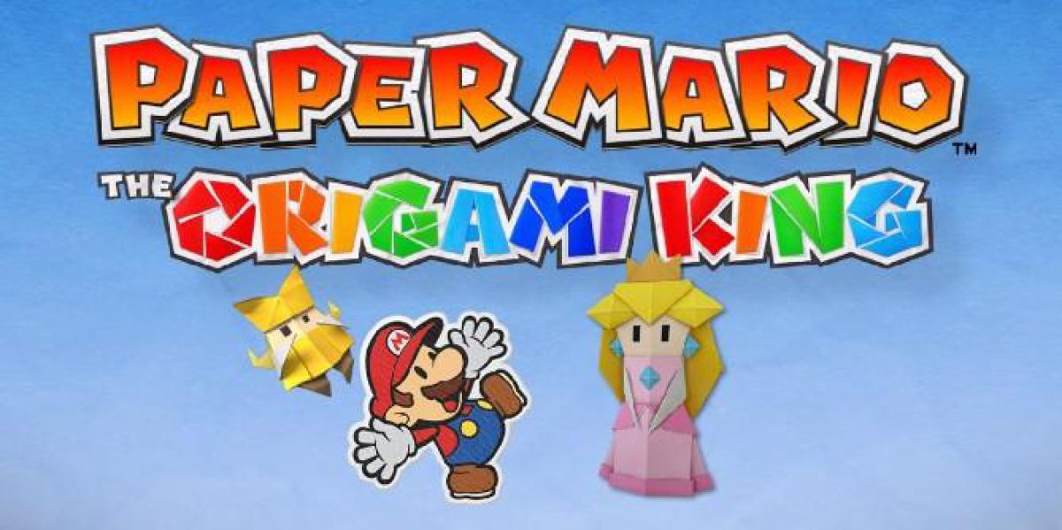 Nintendo trabalhando em correção para Paper Mario: The Origami King Game Breaking Bug