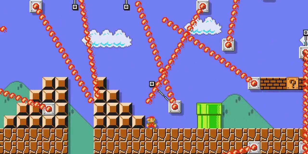 Níveis mais difíceis em um jogo Mario