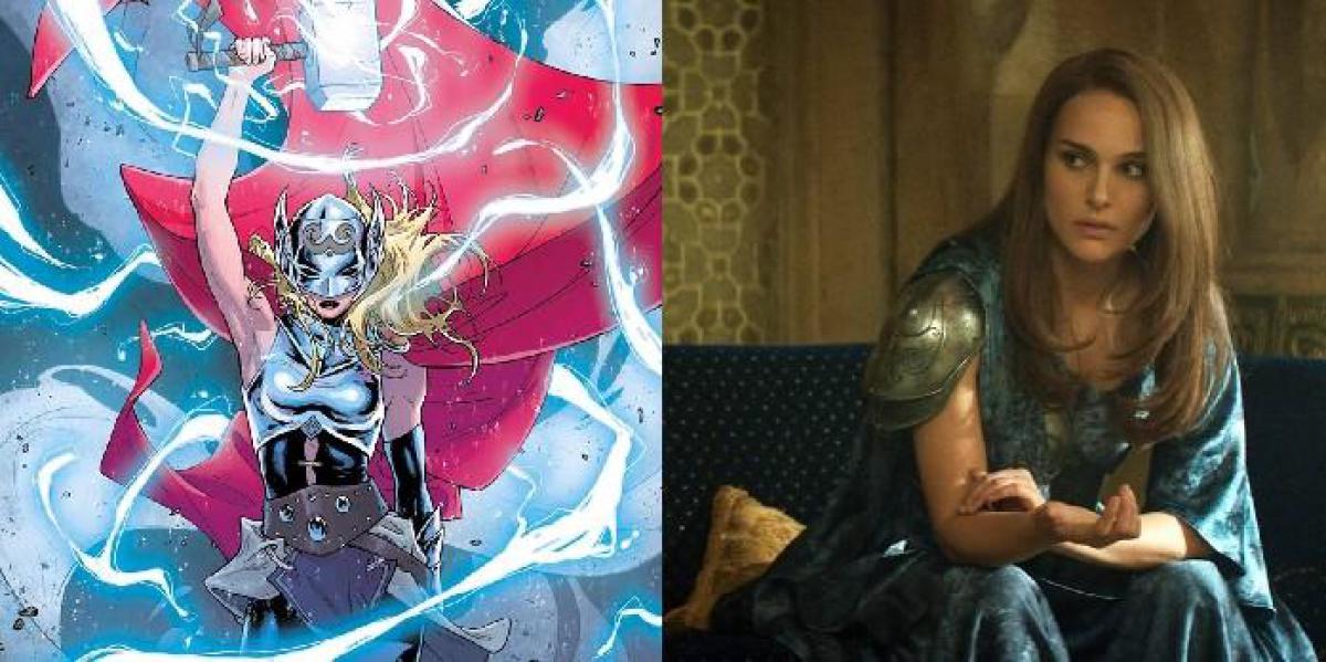 Nova arte promocional de Thor: Love And Thunder coloca Jane Foster de Natalie Portman na frente e no centro