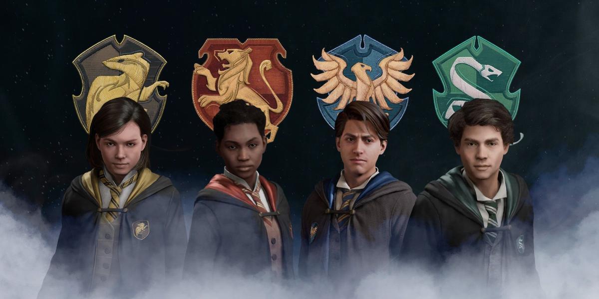 casas e personagens legados de hogwarts