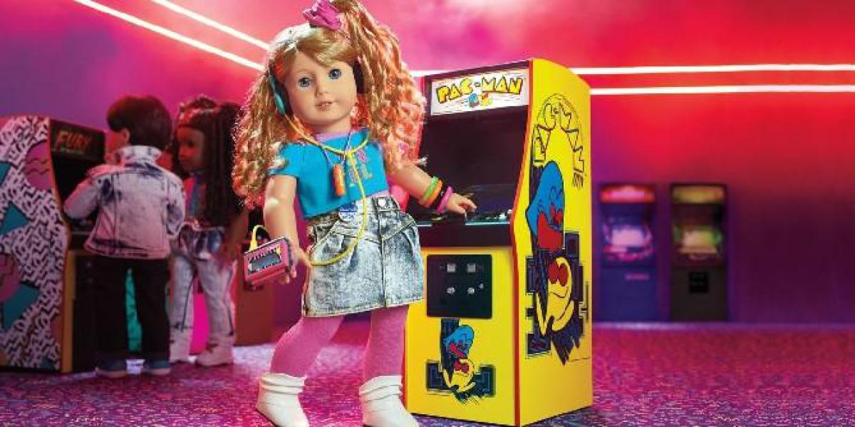 Nova boneca American Girl apresenta armário de arcade Pac-Man