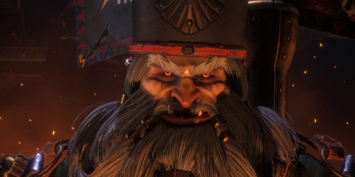 Total War: Warhammer 3 Chaos Dwarf Lorde Lendário Astragoth Ironhand