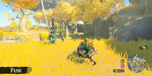 Nova habilidade em Zelda: Tears of the Kingdom permite fusão de armas!