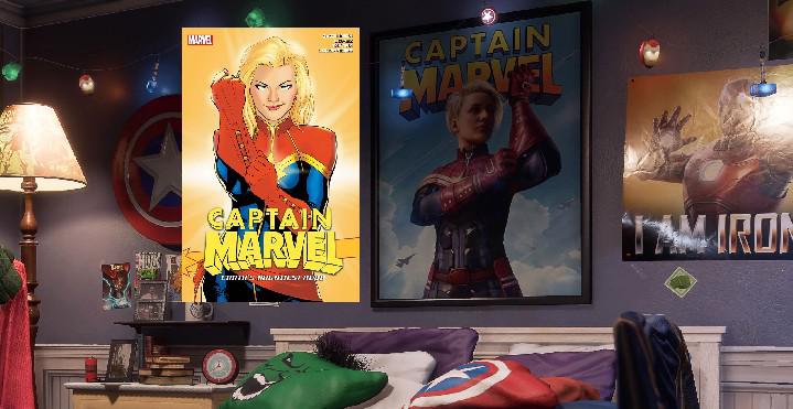 Nova imagem de Marvel s Avengers revela como é a Capitã Marvel no jogo