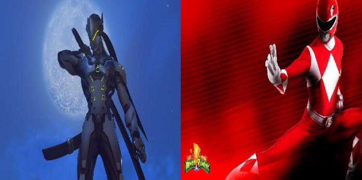 Nova skin de Overwatch Genji faz com que ele pareça um Power Ranger vermelho