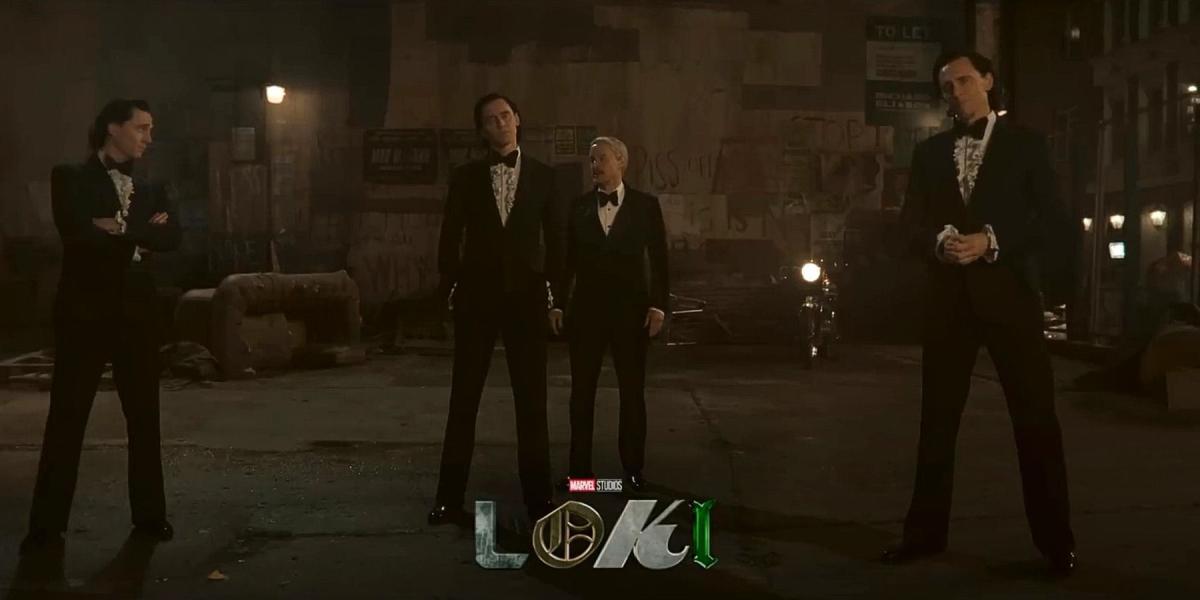 Tom Hiddlestona e Owen Wilson em smokings para o teaser da segunda temporada de Loki