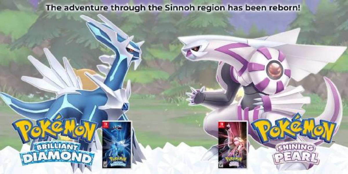 Novas capturas de tela de Pokemon Brilliant Diamond e Shining Pearl mostram mudanças gráficas
