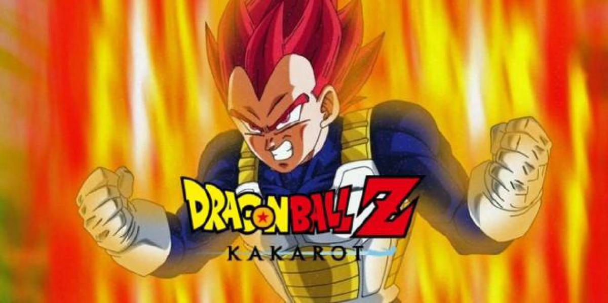 Novas imagens de Dragon Ball Z: Kakarot Super DLC mostram como Vegeta se torna o Super Saiyajin God
