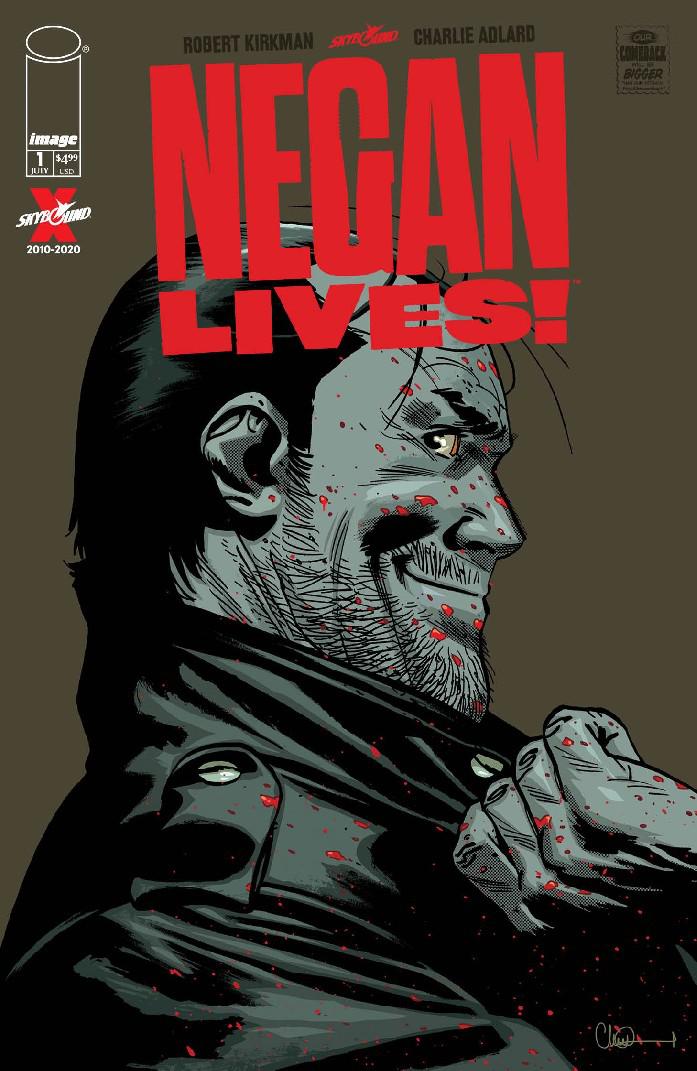 Novas vidas de Negan em quadrinhos de The Walking Dead são anunciadas com data de lançamento