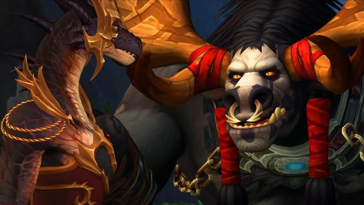 World of Warcraft Dragonflight Ebyssian Ebonhorn e Emberthal