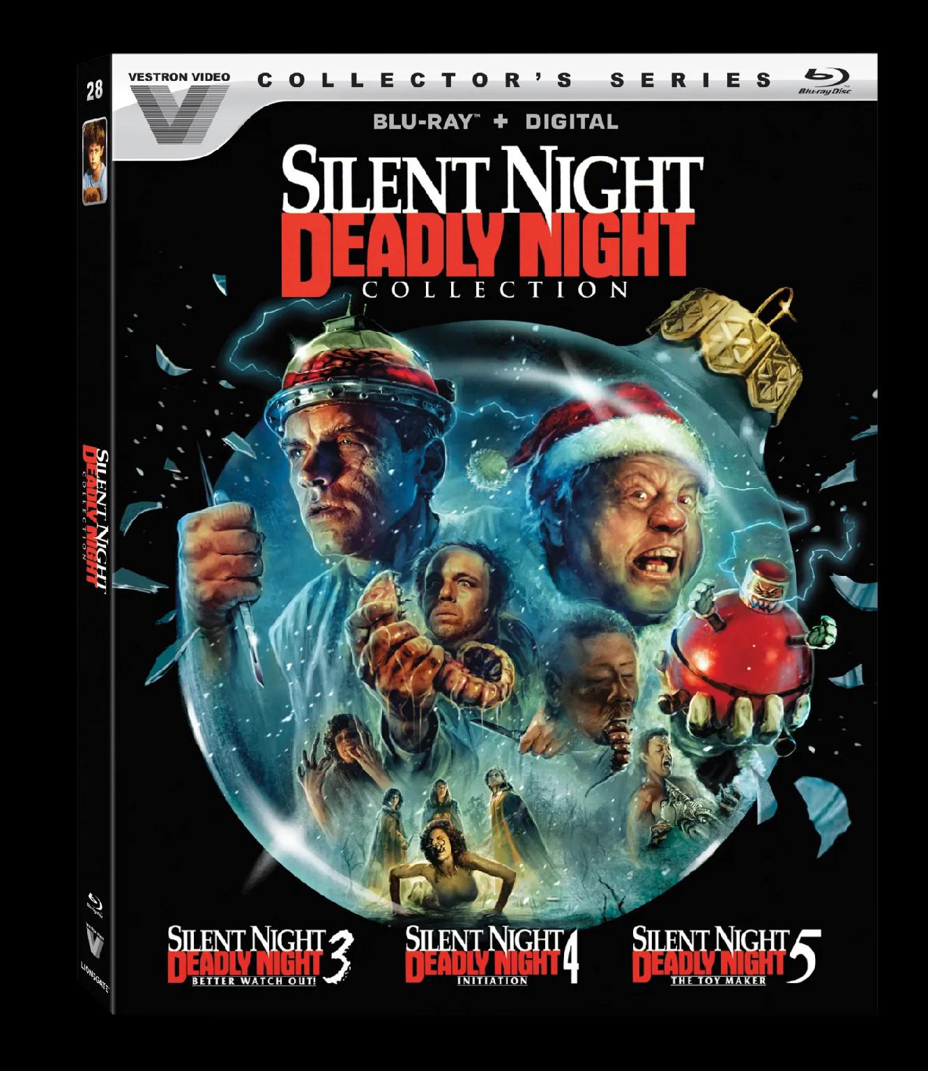 Novo Blu-Ray da coleção Silent Night, Deadly Night apresenta 3 sequências