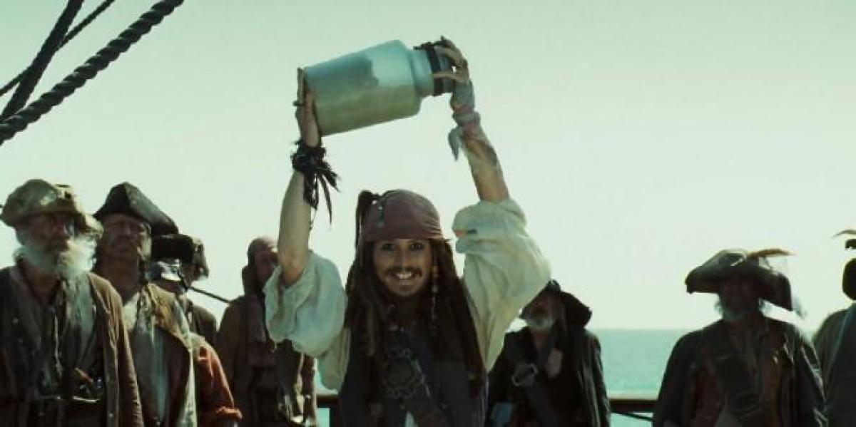 Novo filme de Piratas do Caribe fará referência a Johnny Depp e Capitão Jack Sparrow em uma condição