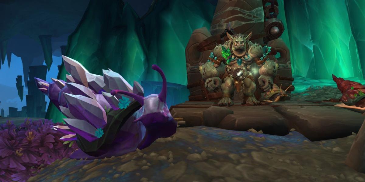 Novo minijogo de corrida de caracóis em World of Warcraft!