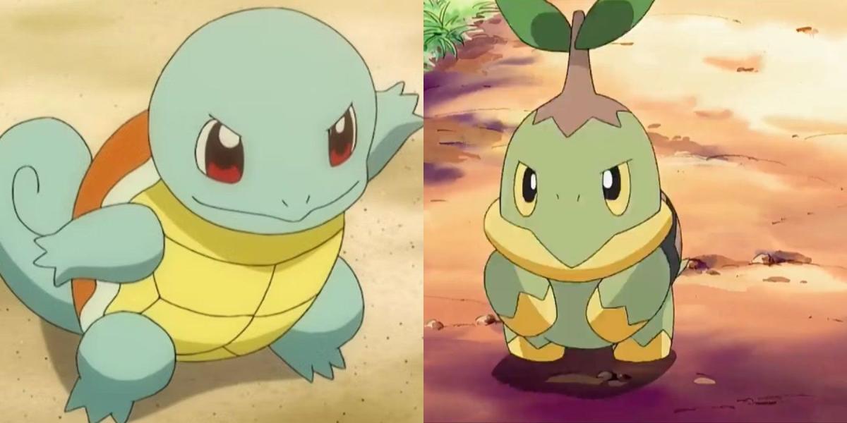 Novo Pokemon fofo combina Squirtle e Turtwig em um só!