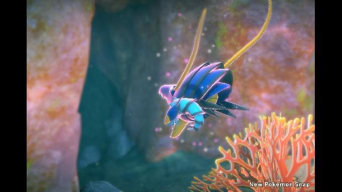 Novo Pokemon Snap: Como quebrar o pedregulho em Lental Seafloor