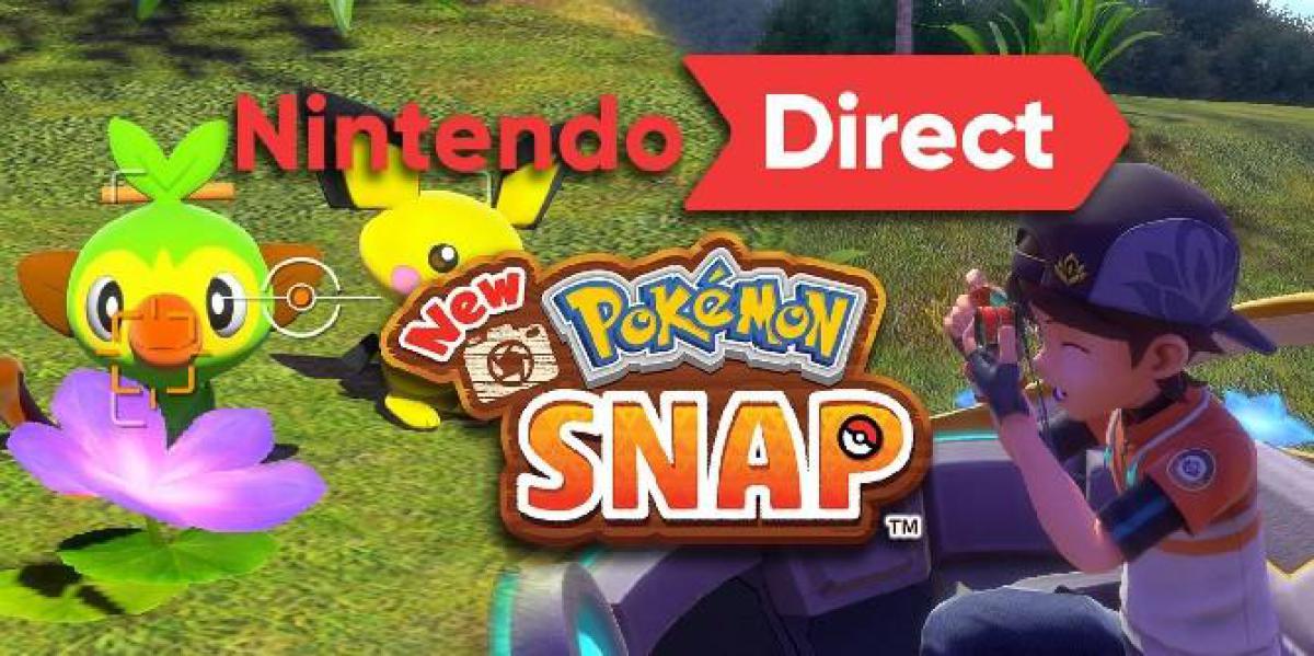 Novo Pokemon Snap pulou o Nintendo Direct de fevereiro, mas pode reaparecer em breve