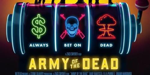 Novo pôster de Exército dos Mortos mostra a estética de Las Vegas