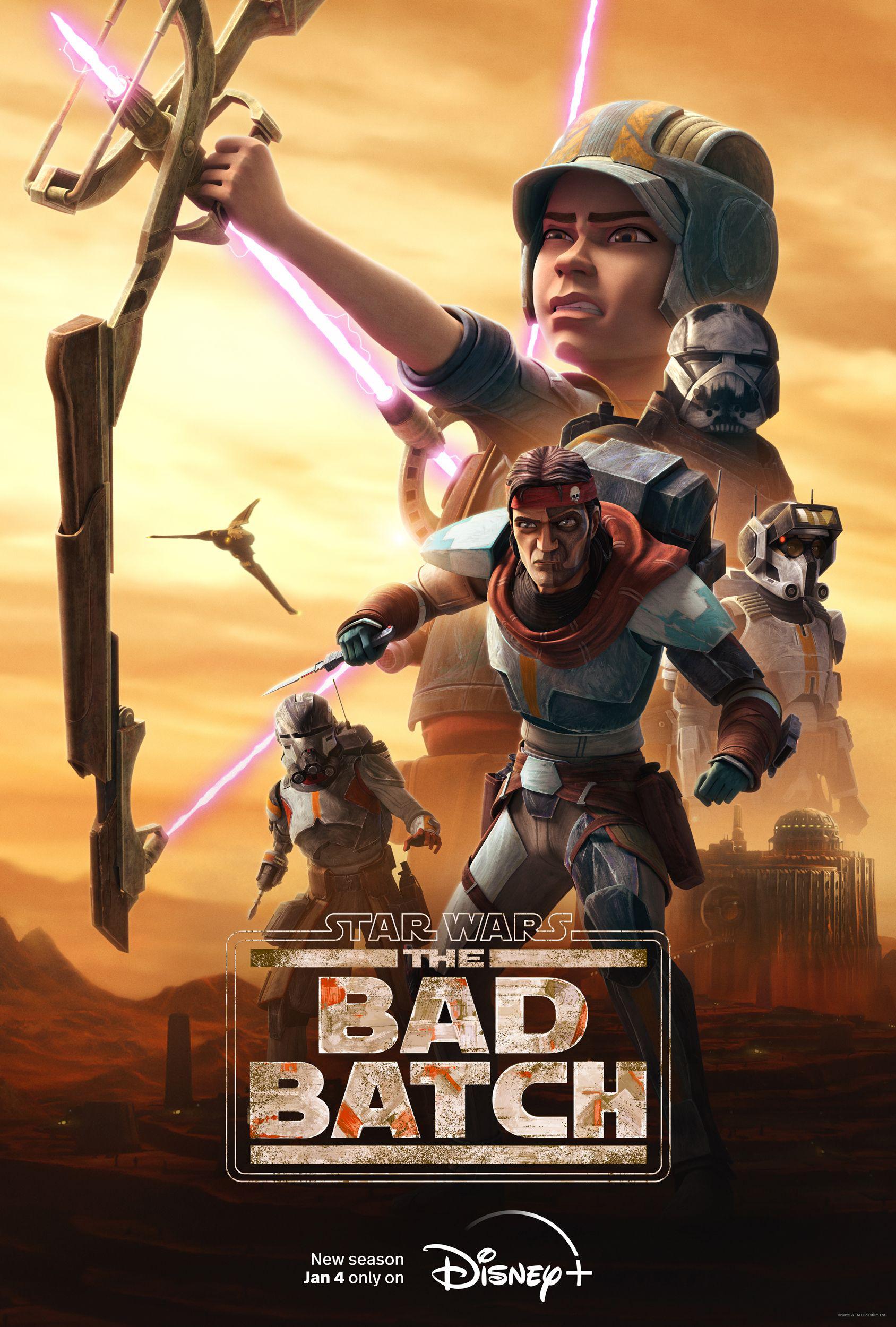 Novo trailer e pôster da 2ª temporada de Star Wars: The Bad Batch