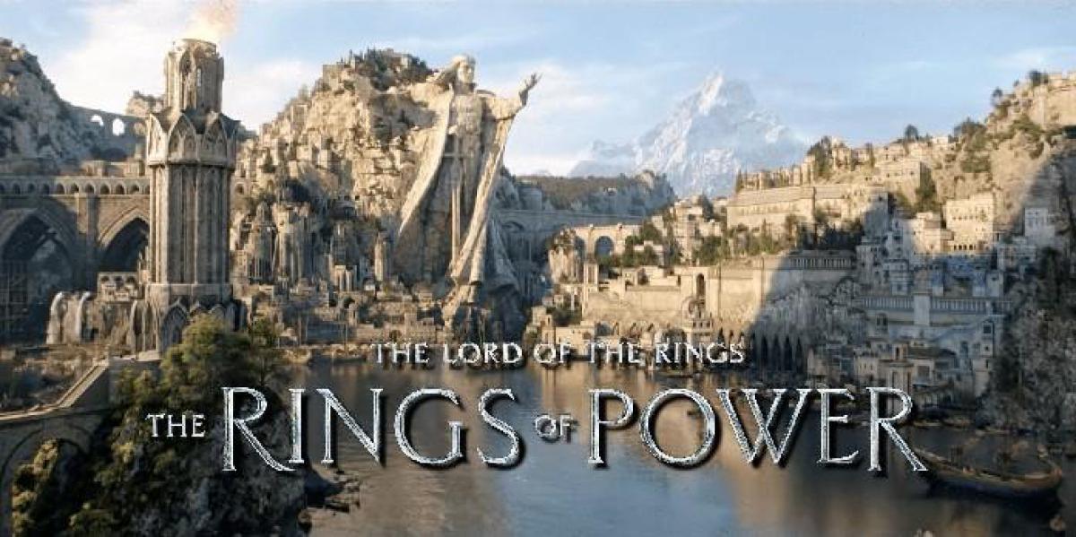 Novo vídeo de Rings of Power explora a ilha do reino de Númenor