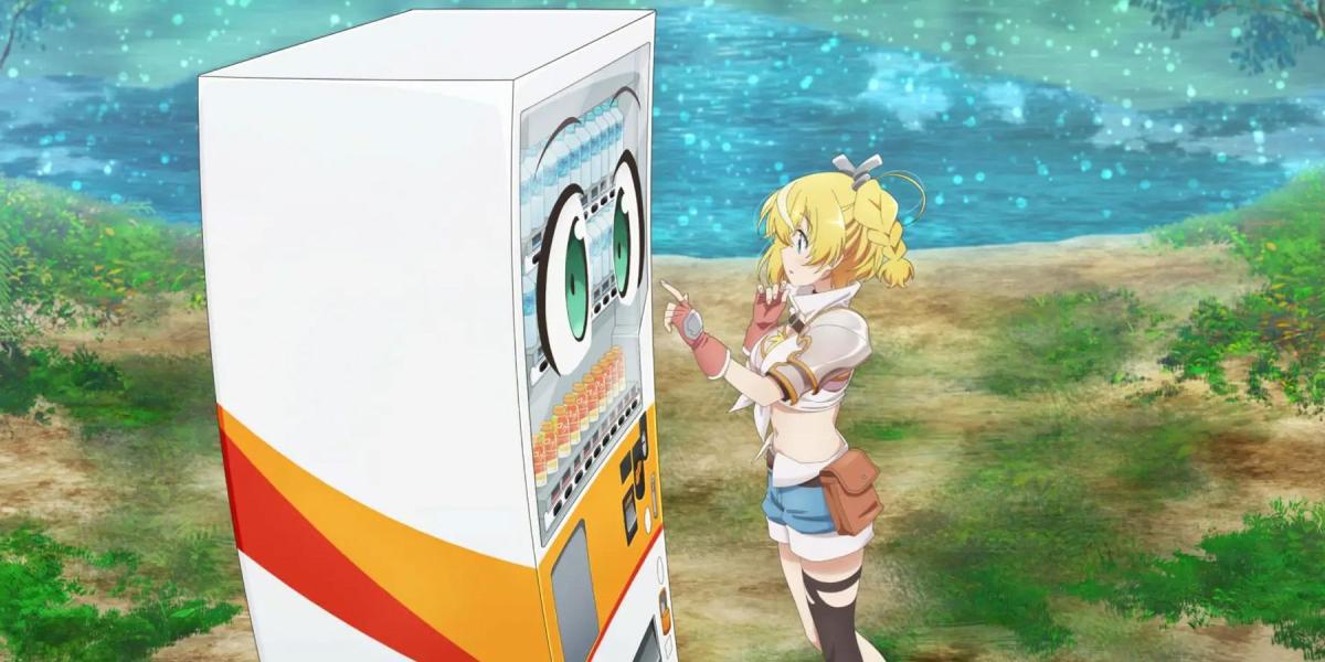 Renascido como uma máquina de venda automática, agora eu vagueio pelo anime Dungeon