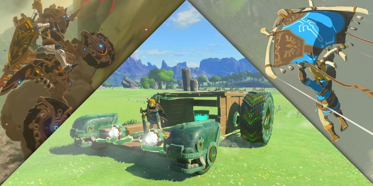 Novos veículos em Zelda: Tears of the Kingdom podem mudar destino do Master Cycle Zero