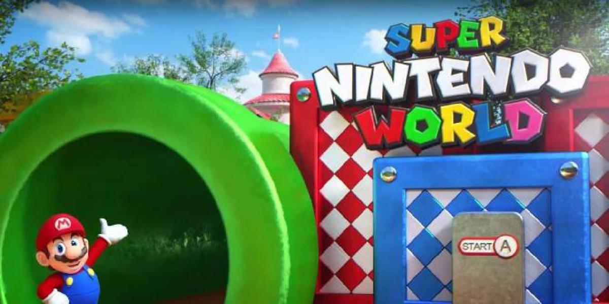 Novos vídeos do Super Nintendo World detalham Mario Kart Ride e mais