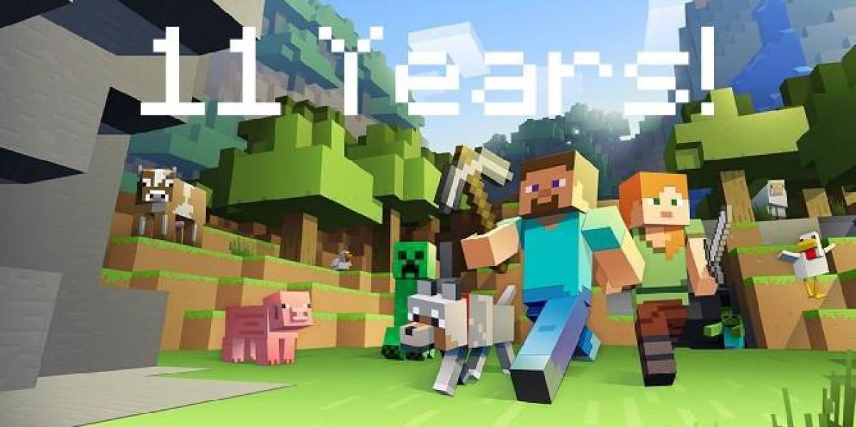 O 11º aniversário do Minecraft prova que ainda está forte