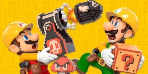 O 35º aniversário de Mario não deu muito amor ao Mario Maker