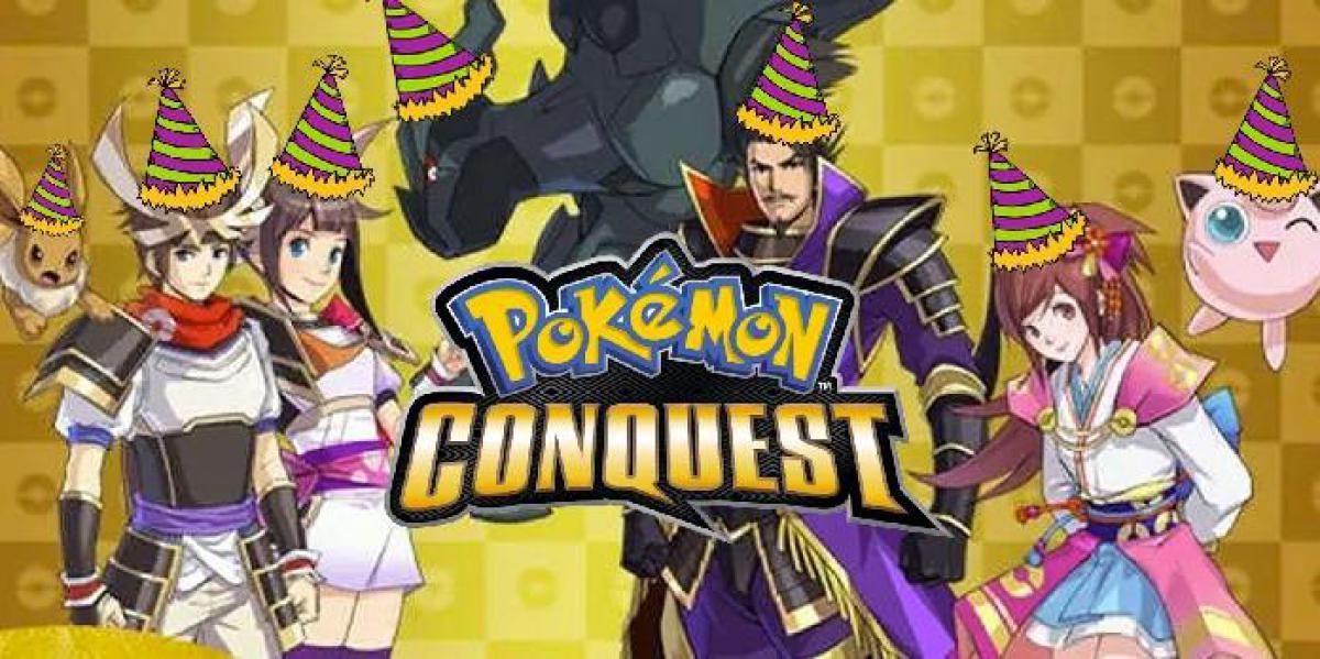O apelo de Pokemon Conquest é mais claro do que nunca após 10 anos