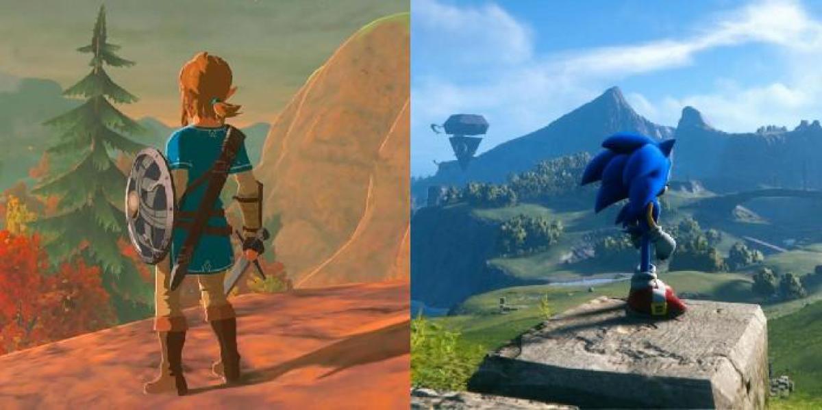 O atraso de Zelda: Breath of the Wild 2 dá a Sonic Frontiers algum espaço para respirar