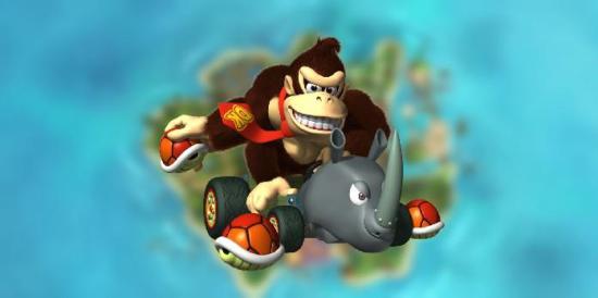 O caso de um novo jogo de corrida de Donkey Kong