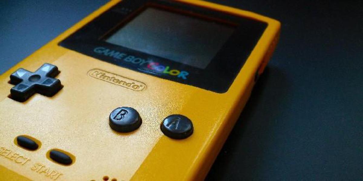 O caso de uma edição clássica do Game Boy