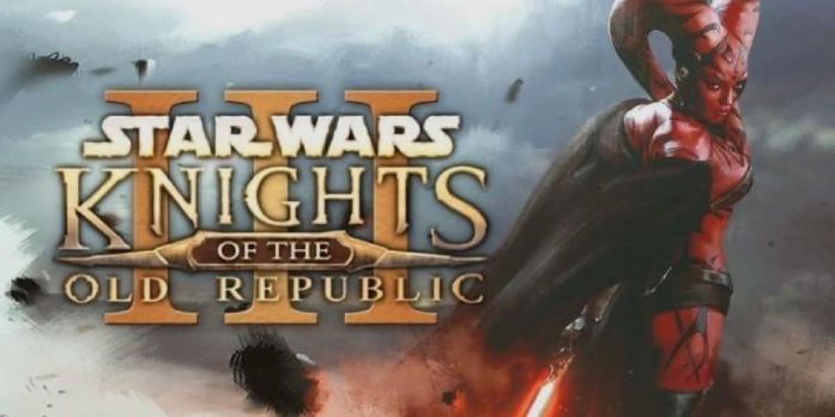 O caso para Knights of the Old Republic 3 após o remake de KOTOR