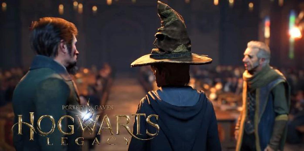 O Chapéu Seletor do Legado de Hogwarts é o mesmo dos livros de Harry Potter?