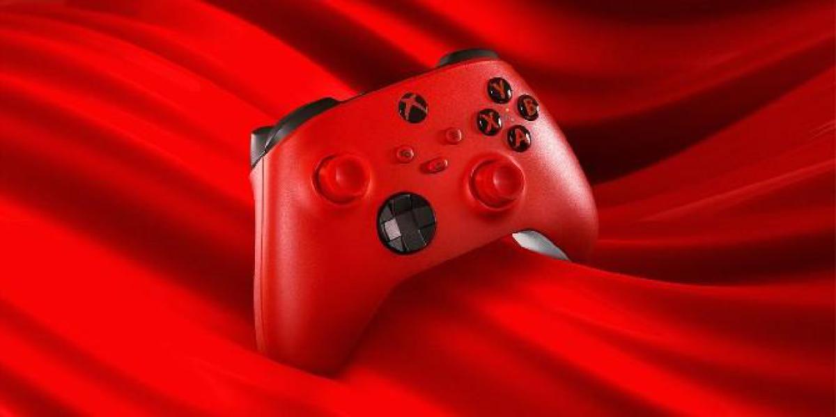 O controle do Xbox Series X Pulse Red já está disponível