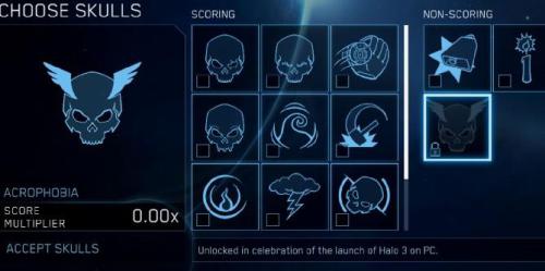O crânio voador de Halo 3 está indo embora muito em breve