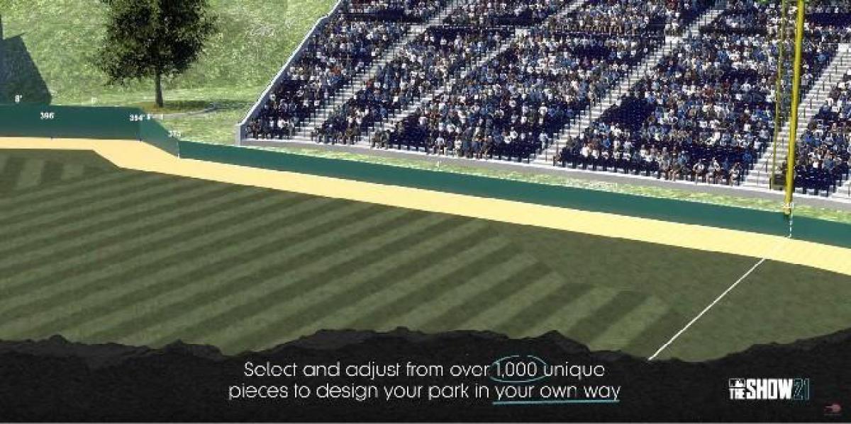 O criador do estádio do MLB The Show 21 precisa de algumas mudanças sérias de qualificação de vida