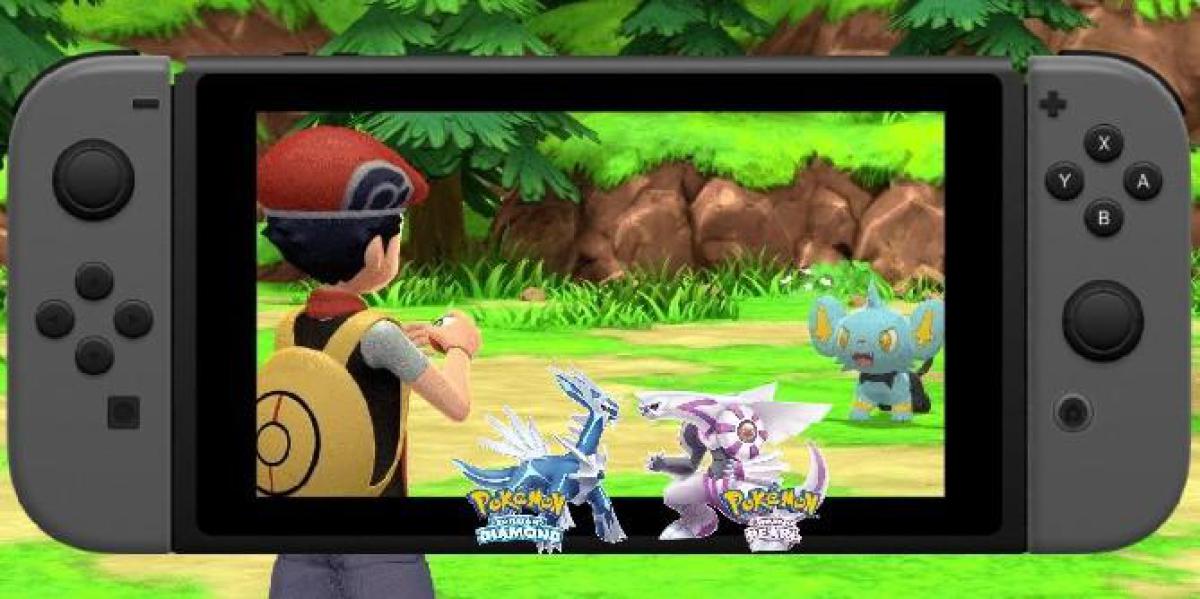 O debate sobre as novas imagens de Pokemon Brilliant Diamond e Shining Pearl prova uma coisa