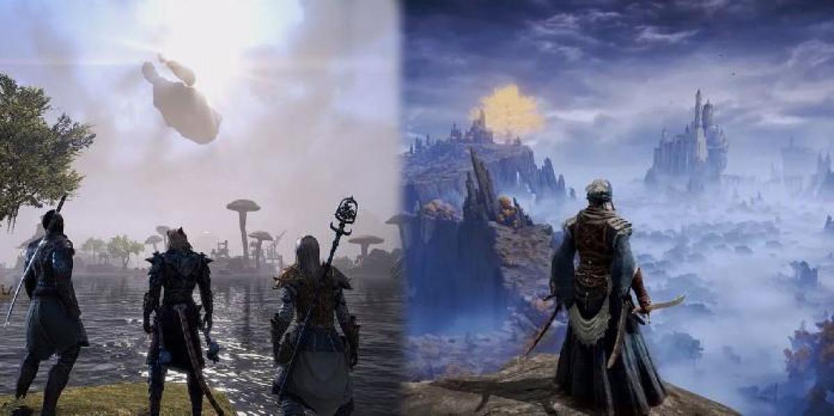 O design de mundo aberto de Morrowind comparado ao de Elden Ring