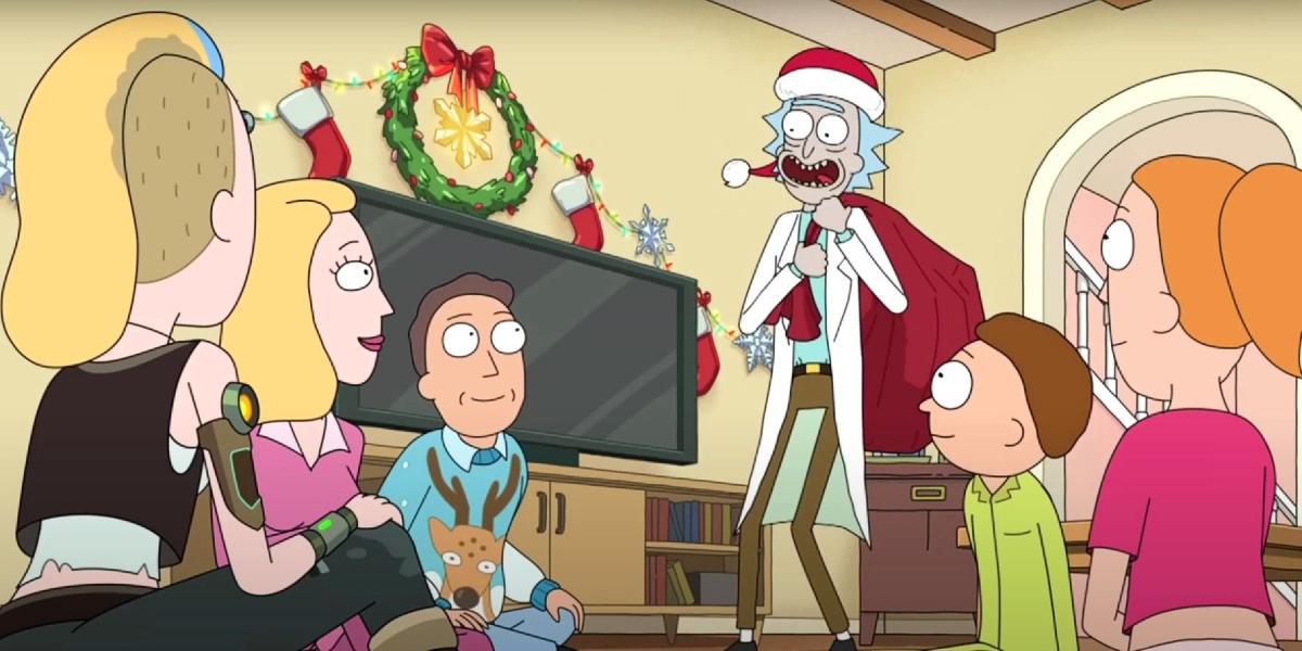 O final da temporada de Rick and Morty provoca um episódio de férias comovente