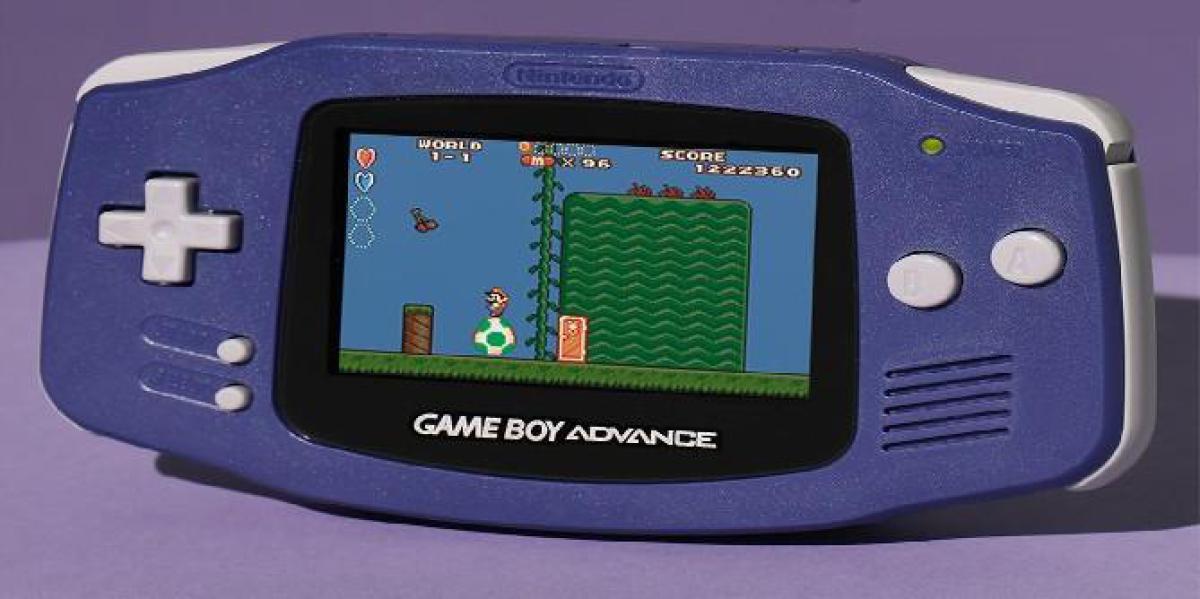 O Game Boy Advance faz 20 anos hoje