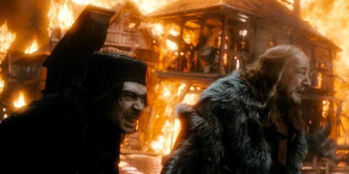 O Hobbit: Esta cena foi cortada porque foi pensado para ser muito sangrento